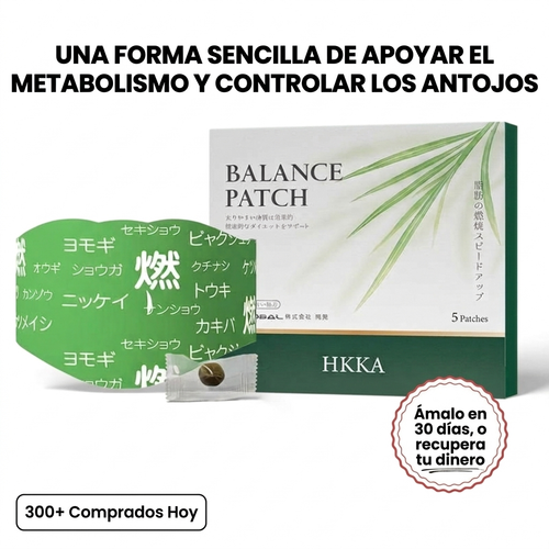 Parche Herbal Japonés De Equilibrio
